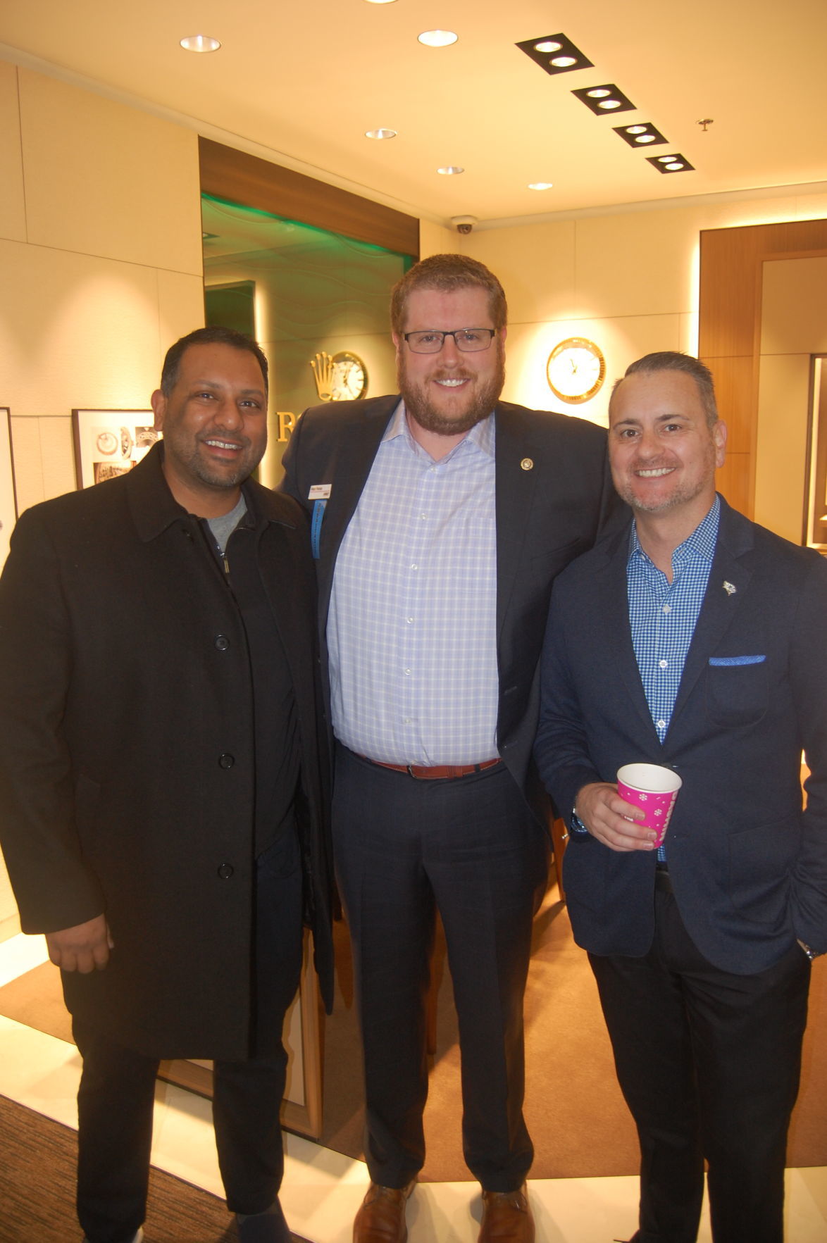 Dr. Omar Khokar, Marc Poirier, John Carter
